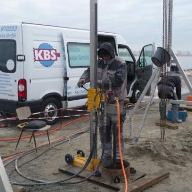 Tiefenbohrung Durchmesser 350mm - 5m tiefe