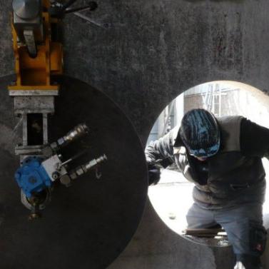 Kernbohrung Durchmesser 1000mm