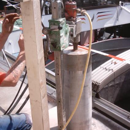 Tiefenbohrung Durchmesser 200mm