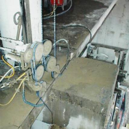 Trennschnitt von Unterzug